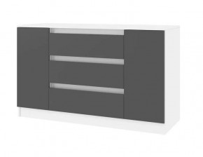 Парус Комод 1200 (Белый/Графит) в Можге - mozhga.mebel24.online | фото