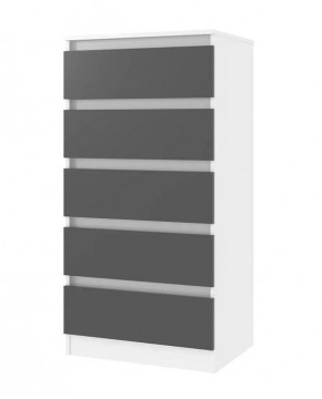 Парус Комод 600 (Белый/Графит) в Можге - mozhga.mebel24.online | фото