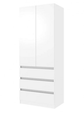 Парус Шкаф 2-х ств. 800 (Белый) в Можге - mozhga.mebel24.online | фото