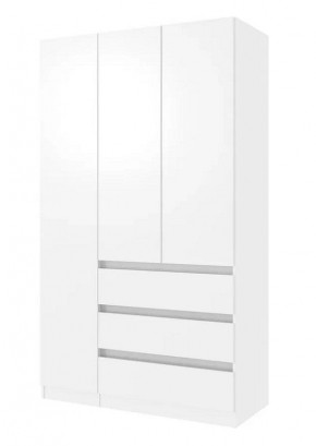 Парус Шкаф 3-х ств. 1200 (Белый) в Можге - mozhga.mebel24.online | фото