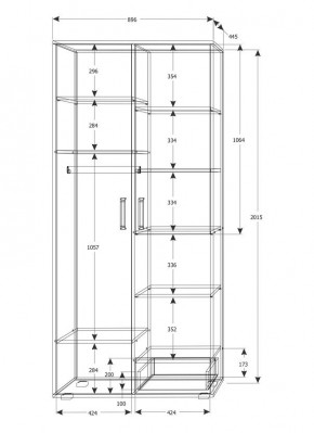 Подростковая Юпитер (модульная) в Можге - mozhga.mebel24.online | фото 25