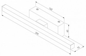 Подсветка для картины Elektrostandard Rino a061223 в Можге - mozhga.mebel24.online | фото 4