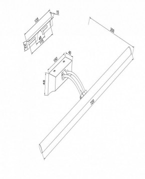 Подсветка для картины Maytoni Fino MIR003WL-L16CH в Можге - mozhga.mebel24.online | фото 2