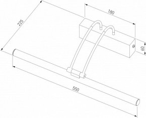 Подсветка для зеркала Elektrostandard Simple a063698 в Можге - mozhga.mebel24.online | фото 3