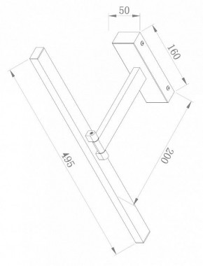 Подсветка для зеркала Maytoni Bris MIR008WL-L12B4K в Можге - mozhga.mebel24.online | фото 3