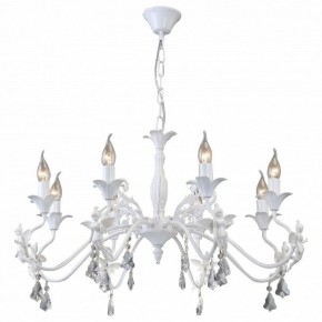 Подвесная люстра Arte Lamp Angelina A5349LM-8WH в Можге - mozhga.mebel24.online | фото 3
