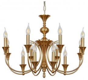Подвесная люстра Arte Lamp Collinetta A4094LM-12PB в Можге - mozhga.mebel24.online | фото