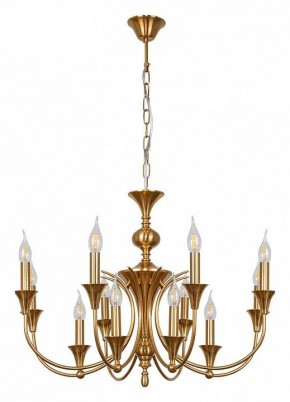 Подвесная люстра Arte Lamp Collinetta A4094LM-12PB в Можге - mozhga.mebel24.online | фото 2