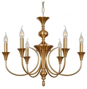 Подвесная люстра Arte Lamp Collinetta A4094LM-6PB в Можге - mozhga.mebel24.online | фото