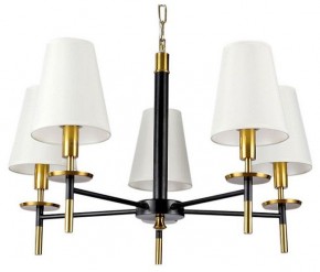 Подвесная люстра Arte Lamp Riccardo A4075LM-5BK в Можге - mozhga.mebel24.online | фото