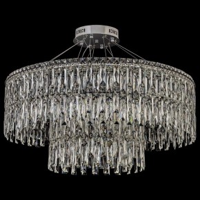 Подвесная люстра Arti Lampadari Ovindoli Nickel Ovindoli L 1.5.80+40.100 N в Можге - mozhga.mebel24.online | фото 3