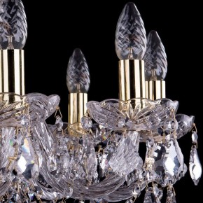 Подвесная люстра Bohemia Ivele Crystal 1402 1402/10/240/G/Leafs в Можге - mozhga.mebel24.online | фото 2