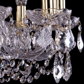 Подвесная люстра Bohemia Ivele Crystal 1402 1402/10/240/G/Leafs в Можге - mozhga.mebel24.online | фото 3