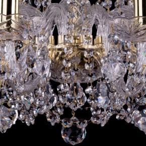 Подвесная люстра Bohemia Ivele Crystal 1402 1402/10/240/G/Leafs в Можге - mozhga.mebel24.online | фото 5