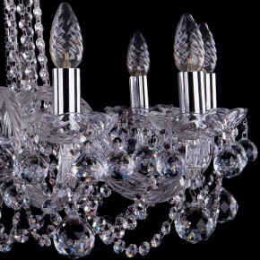 Подвесная люстра Bohemia Ivele Crystal 1402 1402/10/240/Ni/Balls в Можге - mozhga.mebel24.online | фото 2