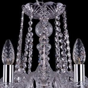 Подвесная люстра Bohemia Ivele Crystal 1402 1402/10/240/Ni/Balls в Можге - mozhga.mebel24.online | фото 4
