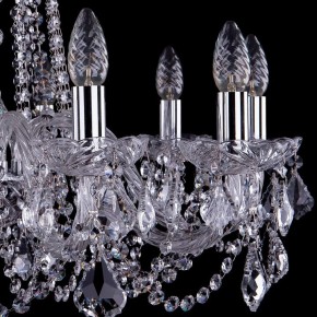 Подвесная люстра Bohemia Ivele Crystal 1402 1402/10/240/Ni/Leafs в Можге - mozhga.mebel24.online | фото 2
