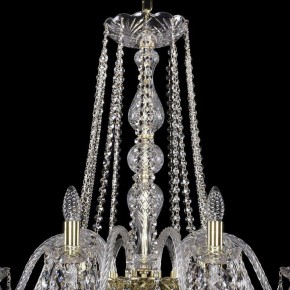 Подвесная люстра Bohemia Ivele Crystal 1402 1402/10/360/G в Можге - mozhga.mebel24.online | фото 4
