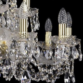Подвесная люстра Bohemia Ivele Crystal 1402 1402/10+5/240/G в Можге - mozhga.mebel24.online | фото 2