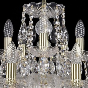 Подвесная люстра Bohemia Ivele Crystal 1402 1402/10+5/240/G в Можге - mozhga.mebel24.online | фото 4