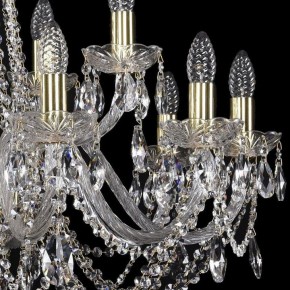 Подвесная люстра Bohemia Ivele Crystal 1402 1402/10+5/300/G в Можге - mozhga.mebel24.online | фото 2