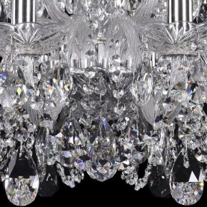 Подвесная люстра Bohemia Ivele Crystal 1402 1402/12+6/240/Ni в Можге - mozhga.mebel24.online | фото 3