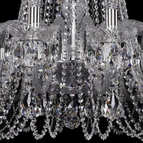 Подвесная люстра Bohemia Ivele Crystal 1402 1402/18/400/Ni в Можге - mozhga.mebel24.online | фото 3