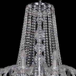 Подвесная люстра Bohemia Ivele Crystal 1402 1402/18/400/Ni в Можге - mozhga.mebel24.online | фото 4