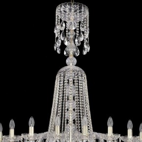 Подвесная люстра Bohemia Ivele Crystal 1402 1402/20/400/XL-140/G в Можге - mozhga.mebel24.online | фото 4