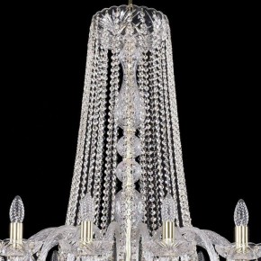 Подвесная люстра Bohemia Ivele Crystal 1402 1402/20/460/h-115/G в Можге - mozhga.mebel24.online | фото 3