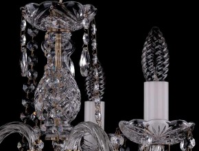 Подвесная люстра Bohemia Ivele Crystal 1402 1402/3/141/Pa в Можге - mozhga.mebel24.online | фото 3