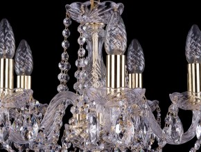 Подвесная люстра Bohemia Ivele Crystal 1402 1402/5/141/G в Можге - mozhga.mebel24.online | фото 7