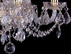 Подвесная люстра Bohemia Ivele Crystal 1402 1402/5/141/G/Leafs в Можге - mozhga.mebel24.online | фото 2
