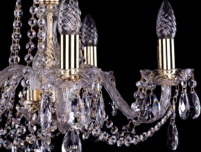 Подвесная люстра Bohemia Ivele Crystal 1402 1402/5/160/G в Можге - mozhga.mebel24.online | фото 2