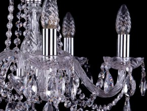 Подвесная люстра Bohemia Ivele Crystal 1402 1402/5/160/Ni в Можге - mozhga.mebel24.online | фото 3
