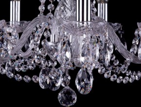 Подвесная люстра Bohemia Ivele Crystal 1402 1402/5/160/Ni в Можге - mozhga.mebel24.online | фото 4