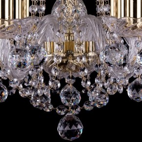 Подвесная люстра Bohemia Ivele Crystal 1402 1402/6/160/G/Balls в Можге - mozhga.mebel24.online | фото 3