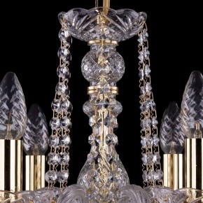 Подвесная люстра Bohemia Ivele Crystal 1402 1402/6/160/G/Balls в Можге - mozhga.mebel24.online | фото 4