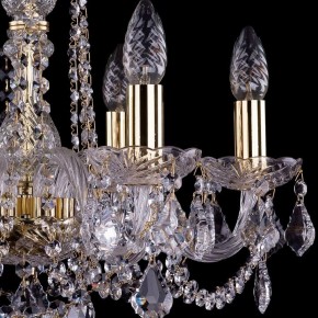 Подвесная люстра Bohemia Ivele Crystal 1402 1402/6/160/G/Leafs в Можге - mozhga.mebel24.online | фото 2