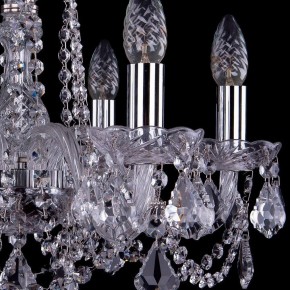 Подвесная люстра Bohemia Ivele Crystal 1402 1402/6/160/Ni/Leafs в Можге - mozhga.mebel24.online | фото 2