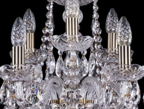 Подвесная люстра Bohemia Ivele Crystal 1402 1402/6_3/195/Pa в Можге - mozhga.mebel24.online | фото 3