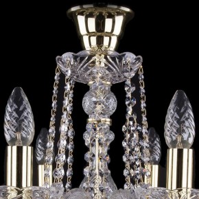 Подвесная люстра Bohemia Ivele Crystal 1402 1402/8/195/G/tube в Можге - mozhga.mebel24.online | фото 4