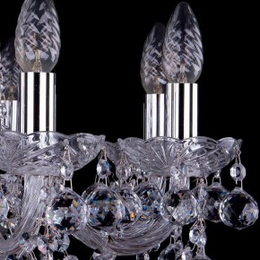 Подвесная люстра Bohemia Ivele Crystal 1402 1402/8/195/Ni/Balls в Можге - mozhga.mebel24.online | фото 2