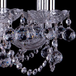 Подвесная люстра Bohemia Ivele Crystal 1402 1402/8/195/Ni/Balls в Можге - mozhga.mebel24.online | фото 3