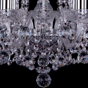 Подвесная люстра Bohemia Ivele Crystal 1402 1402/8/195/Ni/Balls в Можге - mozhga.mebel24.online | фото 4