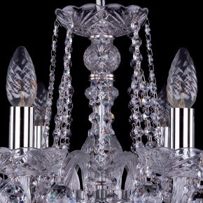 Подвесная люстра Bohemia Ivele Crystal 1402 1402/8/195/Ni/Balls в Можге - mozhga.mebel24.online | фото 5