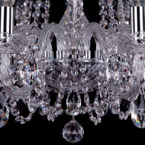 Подвесная люстра Bohemia Ivele Crystal 1402 1402/8/240/Ni в Можге - mozhga.mebel24.online | фото 3