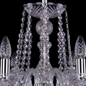 Подвесная люстра Bohemia Ivele Crystal 1402 1402/8/240/Ni в Можге - mozhga.mebel24.online | фото 4