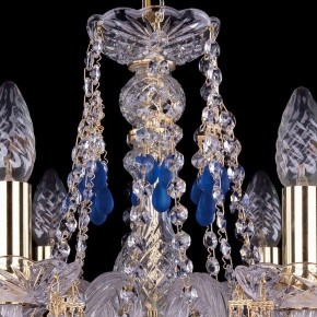 Подвесная люстра Bohemia Ivele Crystal 1410 1410/6/160/G/V3001 в Можге - mozhga.mebel24.online | фото 4