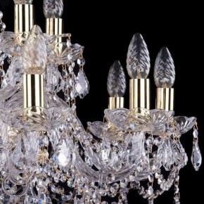 Подвесная люстра Bohemia Ivele Crystal 1411 1411/10+5/240/G/Leafs в Можге - mozhga.mebel24.online | фото 2